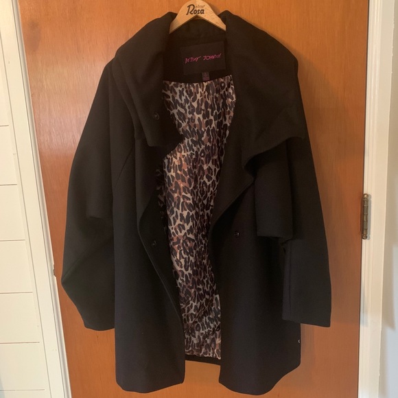 Betsey Johnson Jackets & Blazers - Betsey Johnson Batwing Wool Jacket